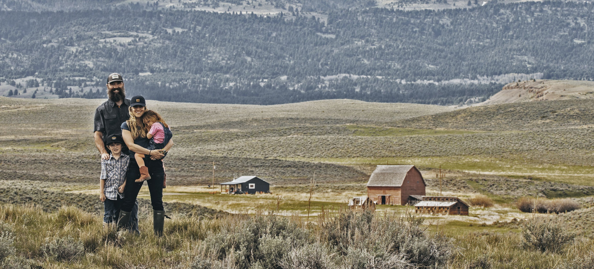 Environment Matt and Sarah Skoglund’s Bison Ranch Pipe Dream