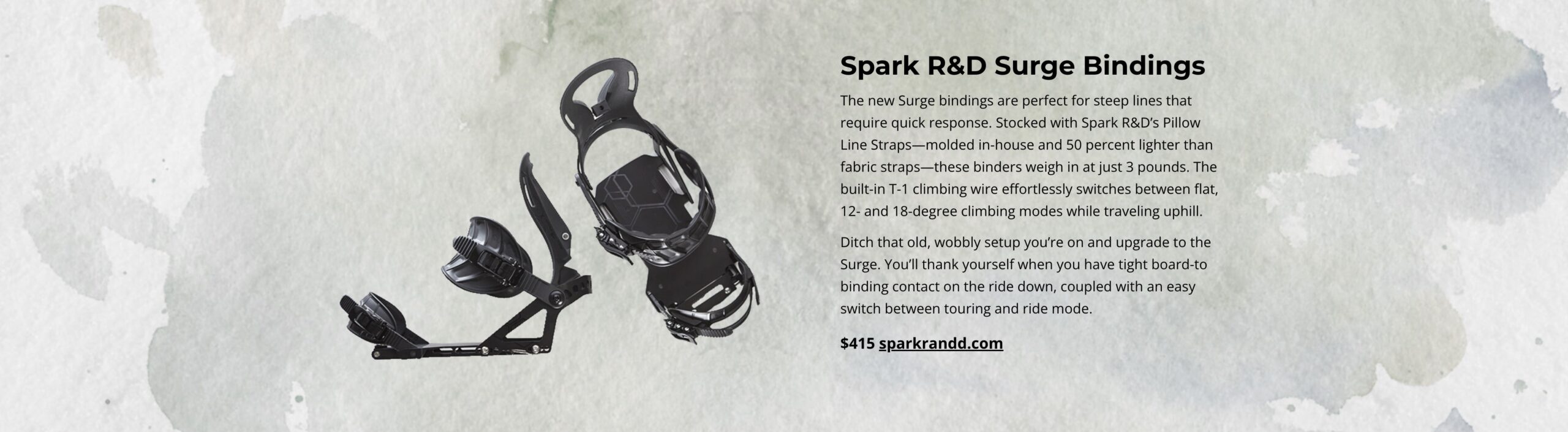 Spark R&D Surge Bindings