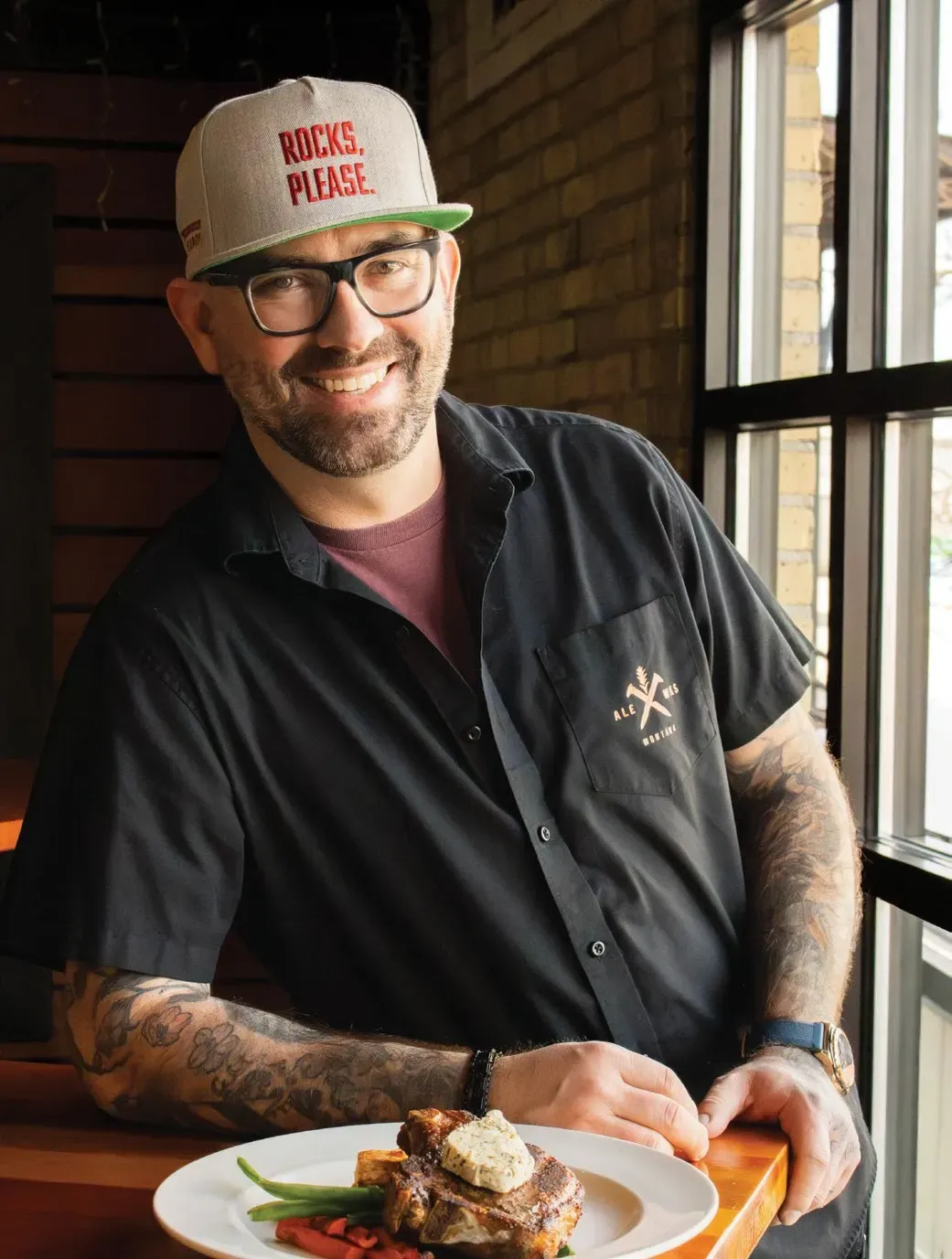 ale works chef jacob huder